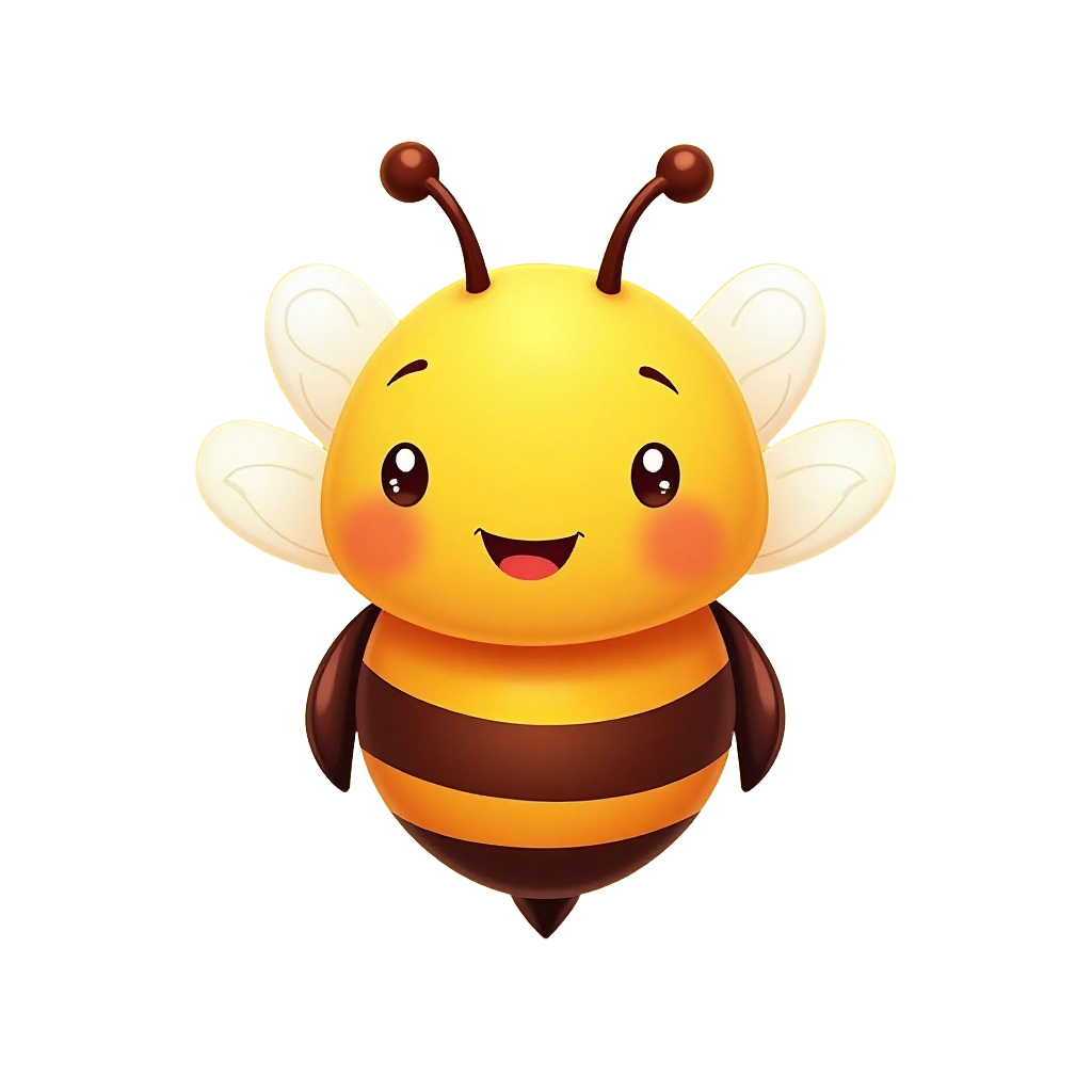 Cute Bee Illustration